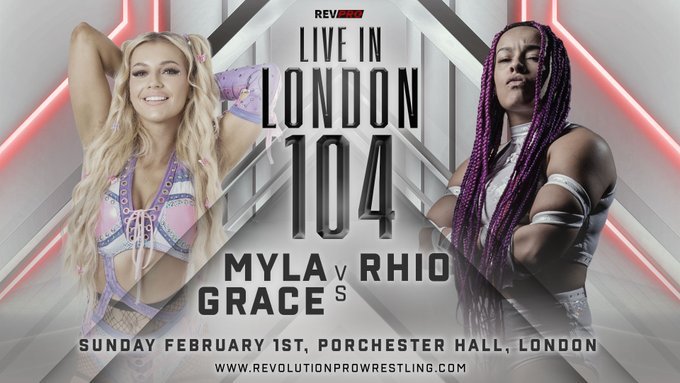 NEWS: Two Matches Added To RevPro Live In London