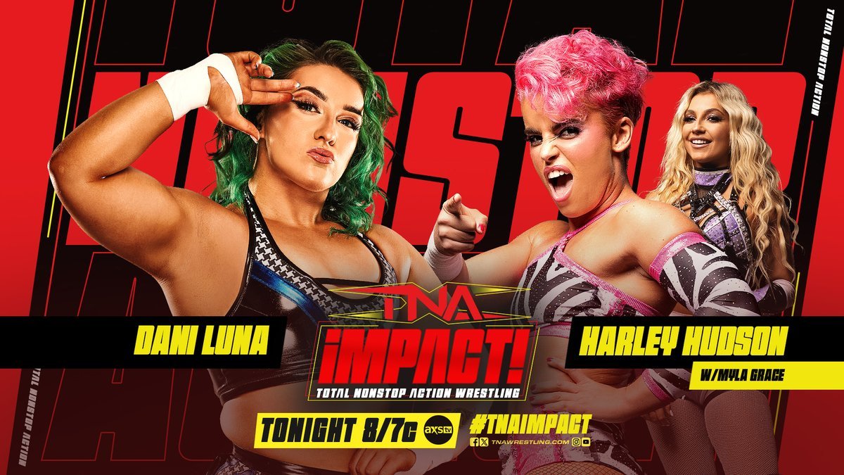 BRITS ABROAD: TNA Feature Dani Luna vs. Harley Hudson; Luna Gets Title Shot