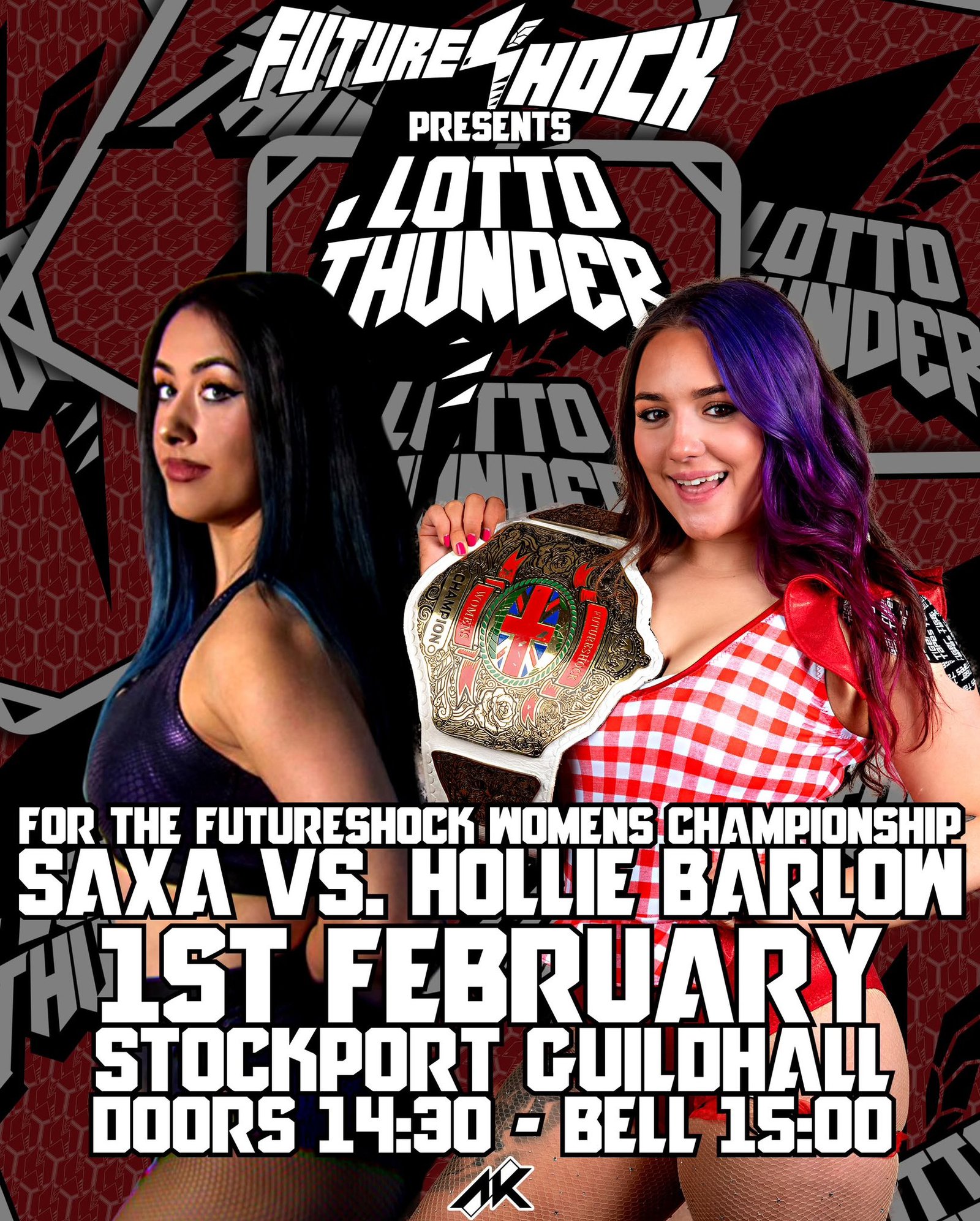 NEWS: Hollie Barlow To Defend FutureShock Gold Against Saxa