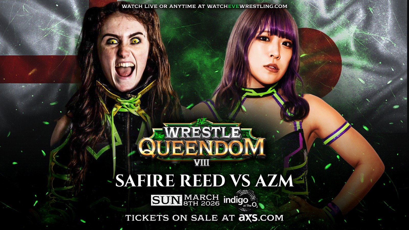 Safire Reed vs. AZM Added To Pro Wrestling EVE Wrestle Queendom