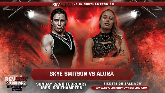 Skye Smitson vs. Aluna Added To RevPro This Weekend