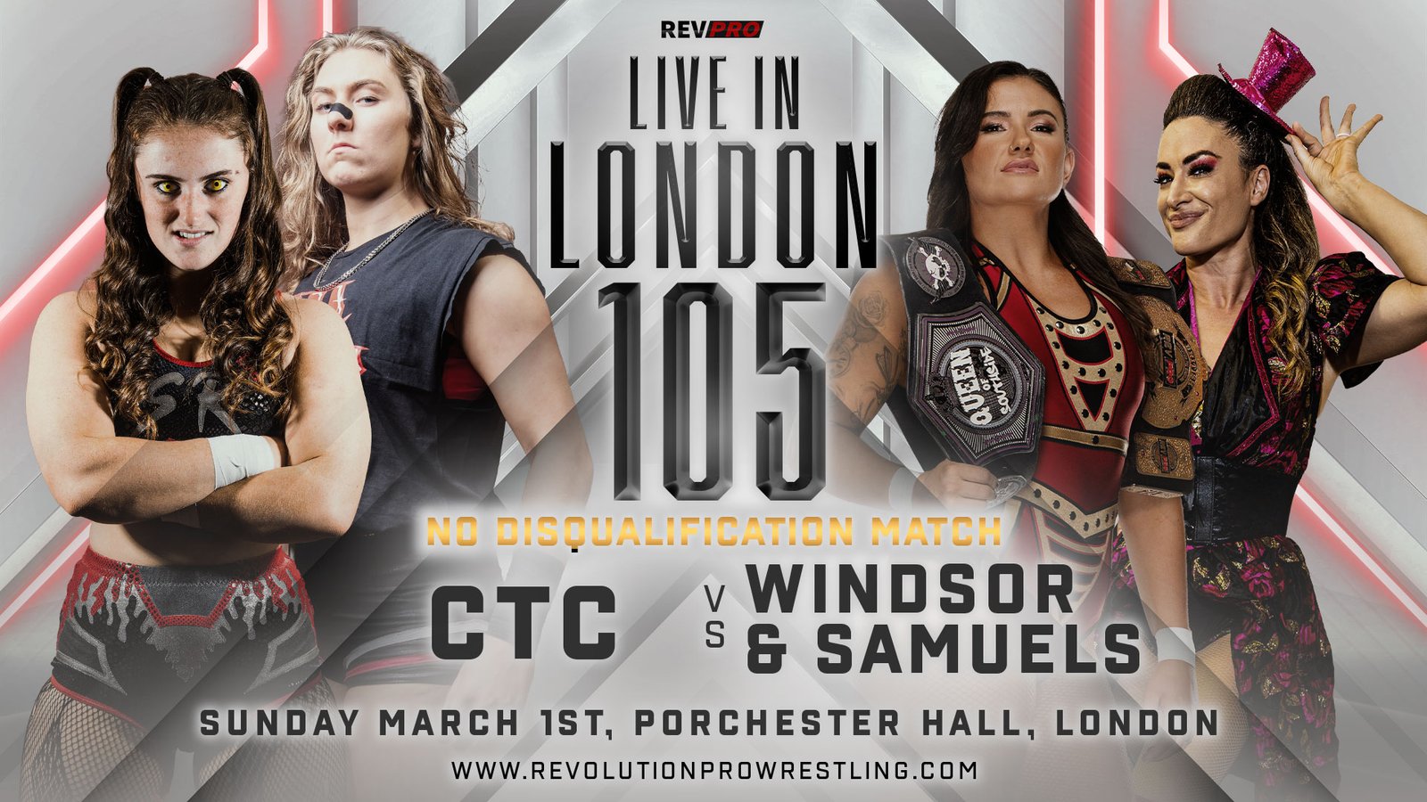 No-DQ Tag & Women’s Gauntlet With Huge Implications At RevPro Live In London 105