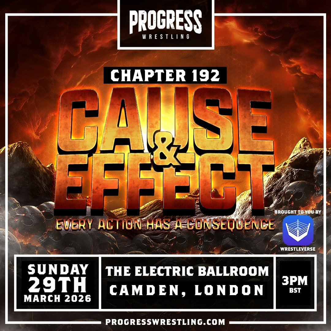 Another First Round PROGRESS Wrestling Super Strong Style Match Signed