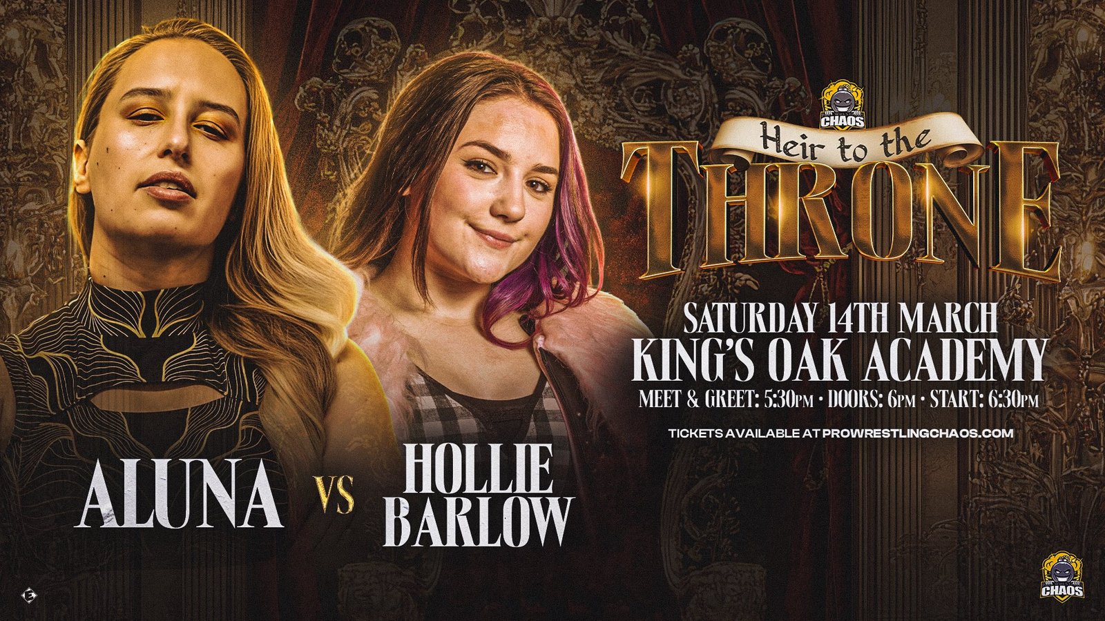 RESULTS: Pro Wrestling Chaos Heir To The Throne