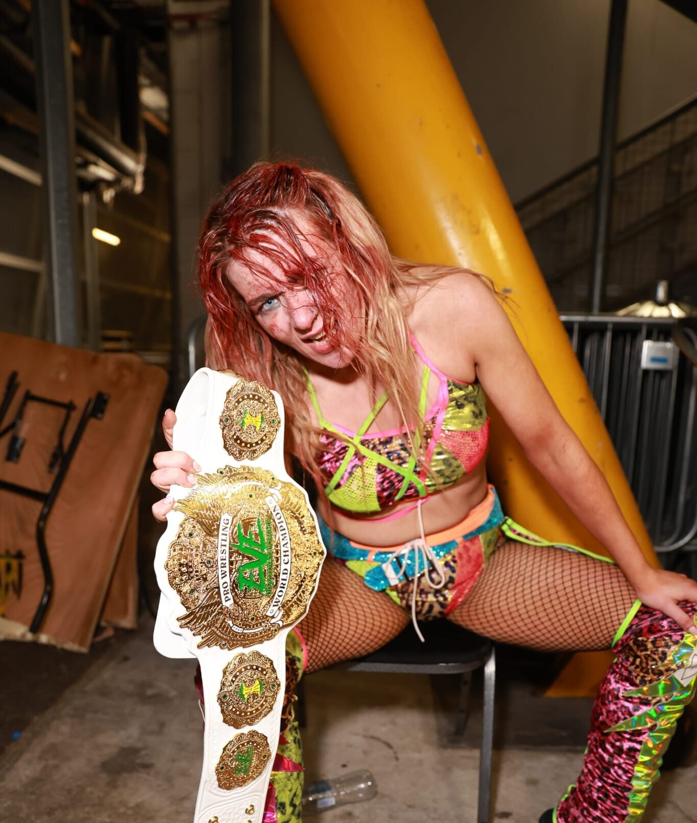 Session Moth Martina Crowned Pro Wrestling EVE Champion At Wrestle Queendom