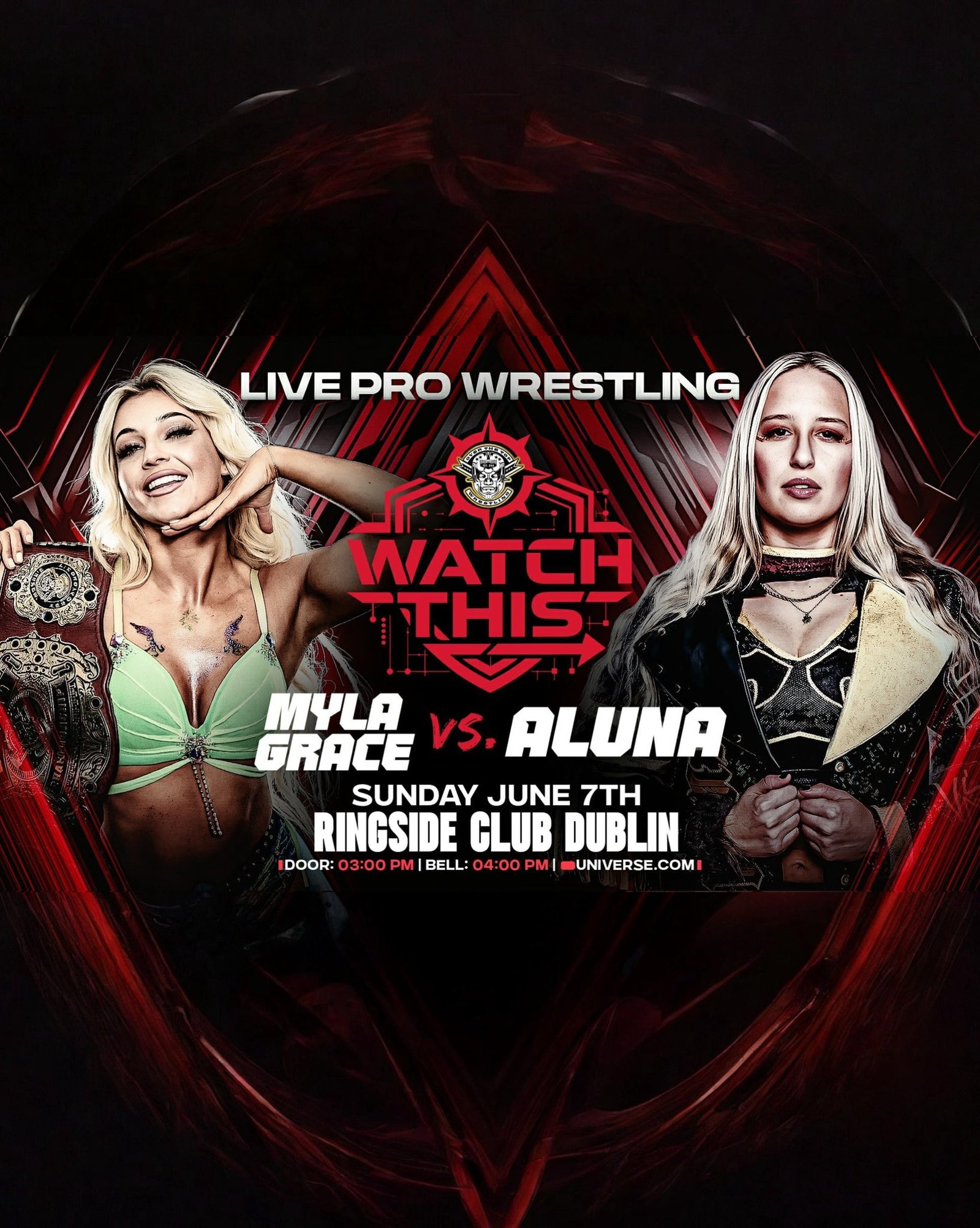 Aluna Replaces Steph De Lander Against Myla Grace In OTT This Weekend