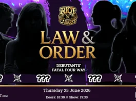 Riot Cabaret Confirm Four Debutants For London Event This Month Riot Cabaret Four-Way