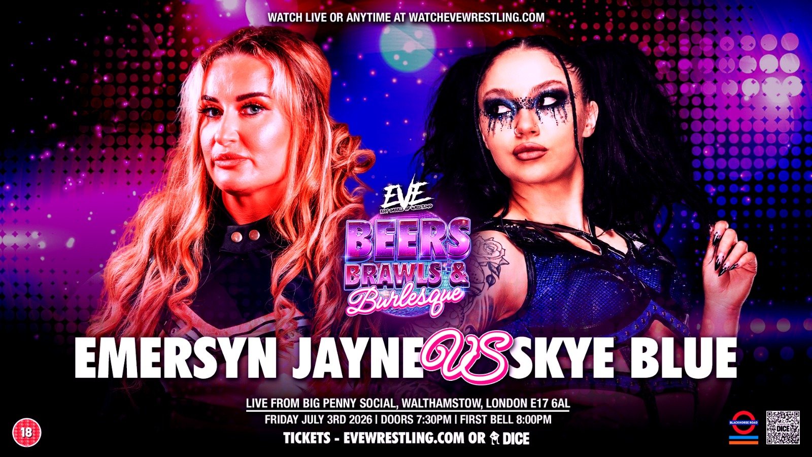 Pro Wrestling EVE 151: Matches, Location, How To Watch, Full Info